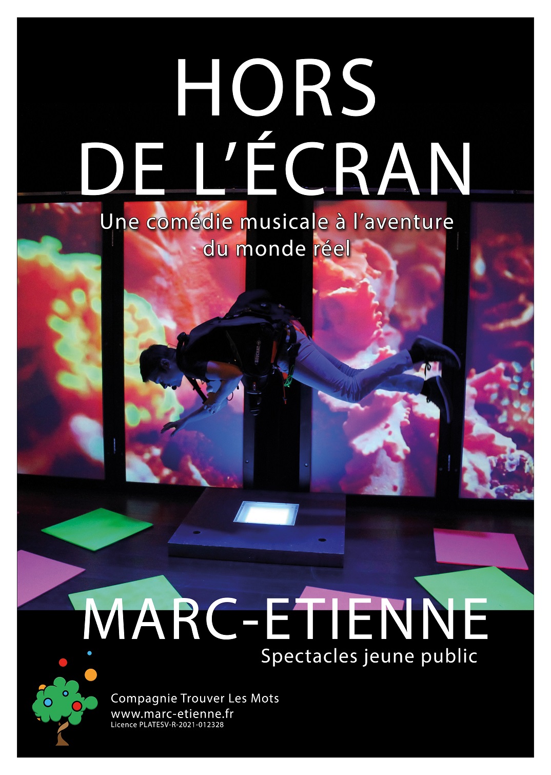 Affiche de Hors de l'écran, avec Marc-Etienne